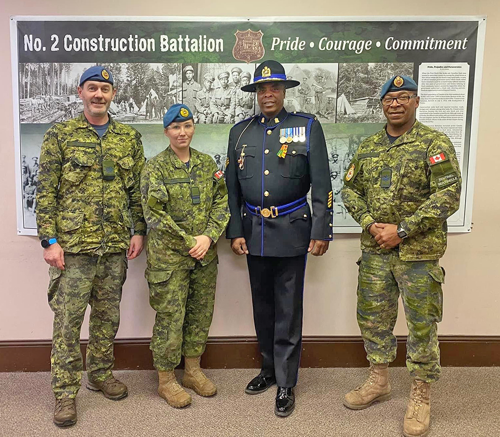 Military, policing, community experience adds up to heartfelt Black History Month discussion