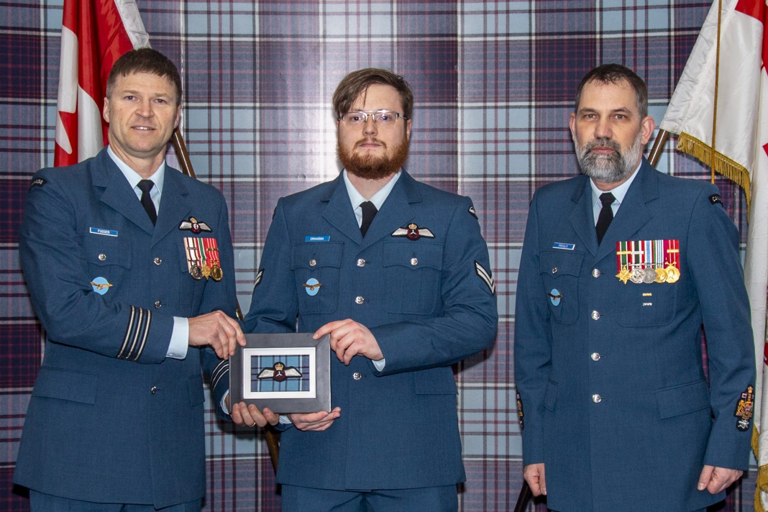 Flight engineer’s wings mark career milestone