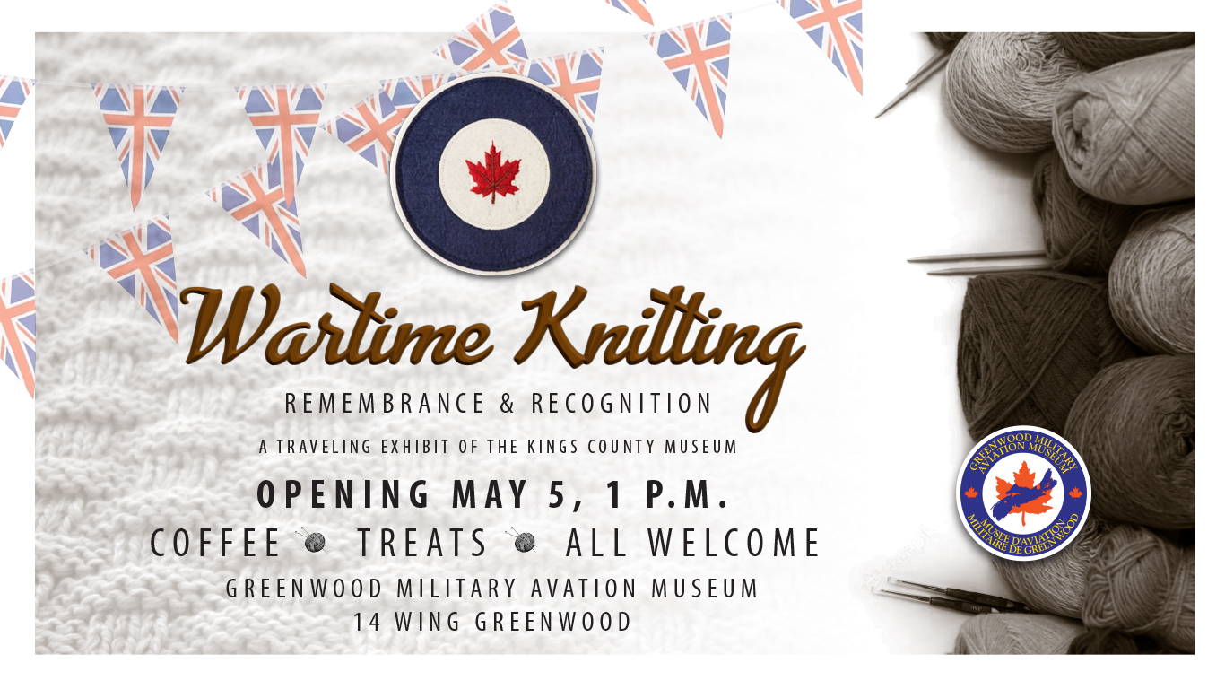 Greenwood Military Aviation Museum adds unique elements in new showing of ‘Wartime Knitting: Remembrance and Recognition’