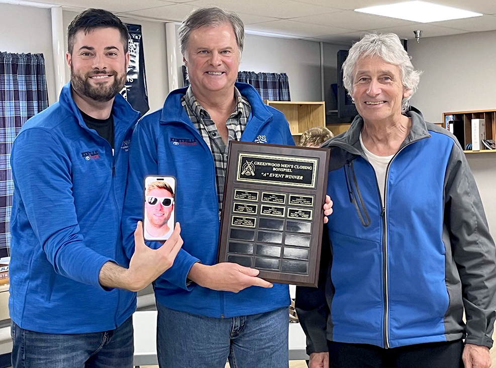 Men close out Greenwood curling season