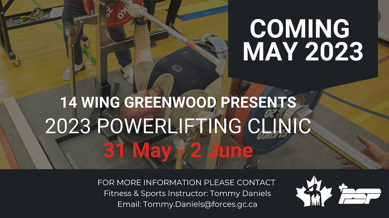 Pick up powerlifting skills at Greenwood clinic