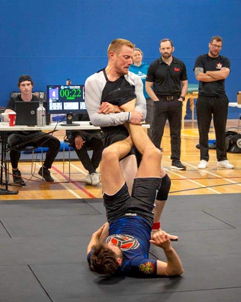 Atlantic region grapplers compete at 12 Wing