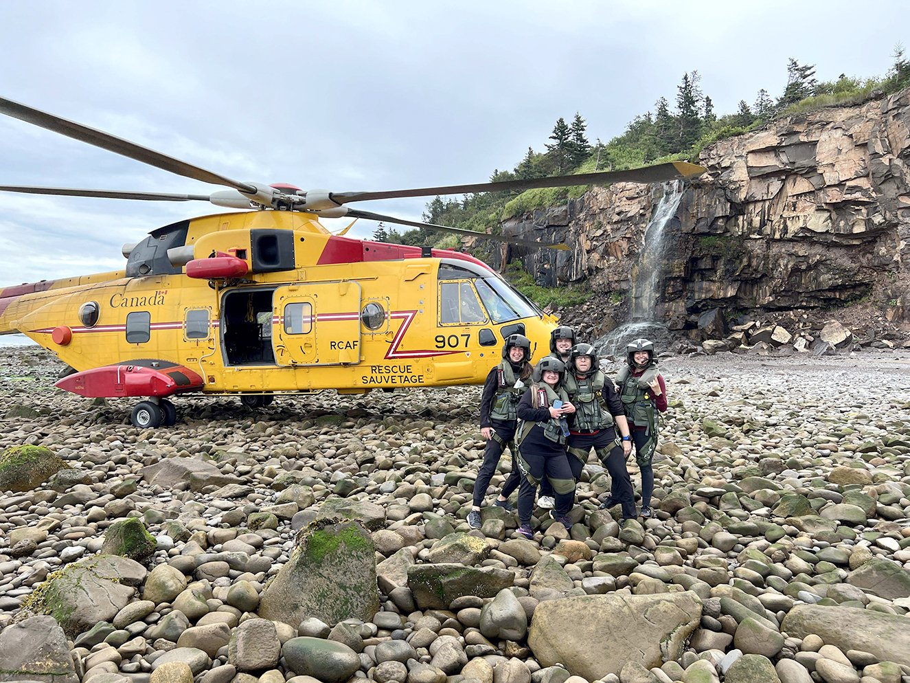 PSP trainers get bird’s eye look at physical demands of SAR work