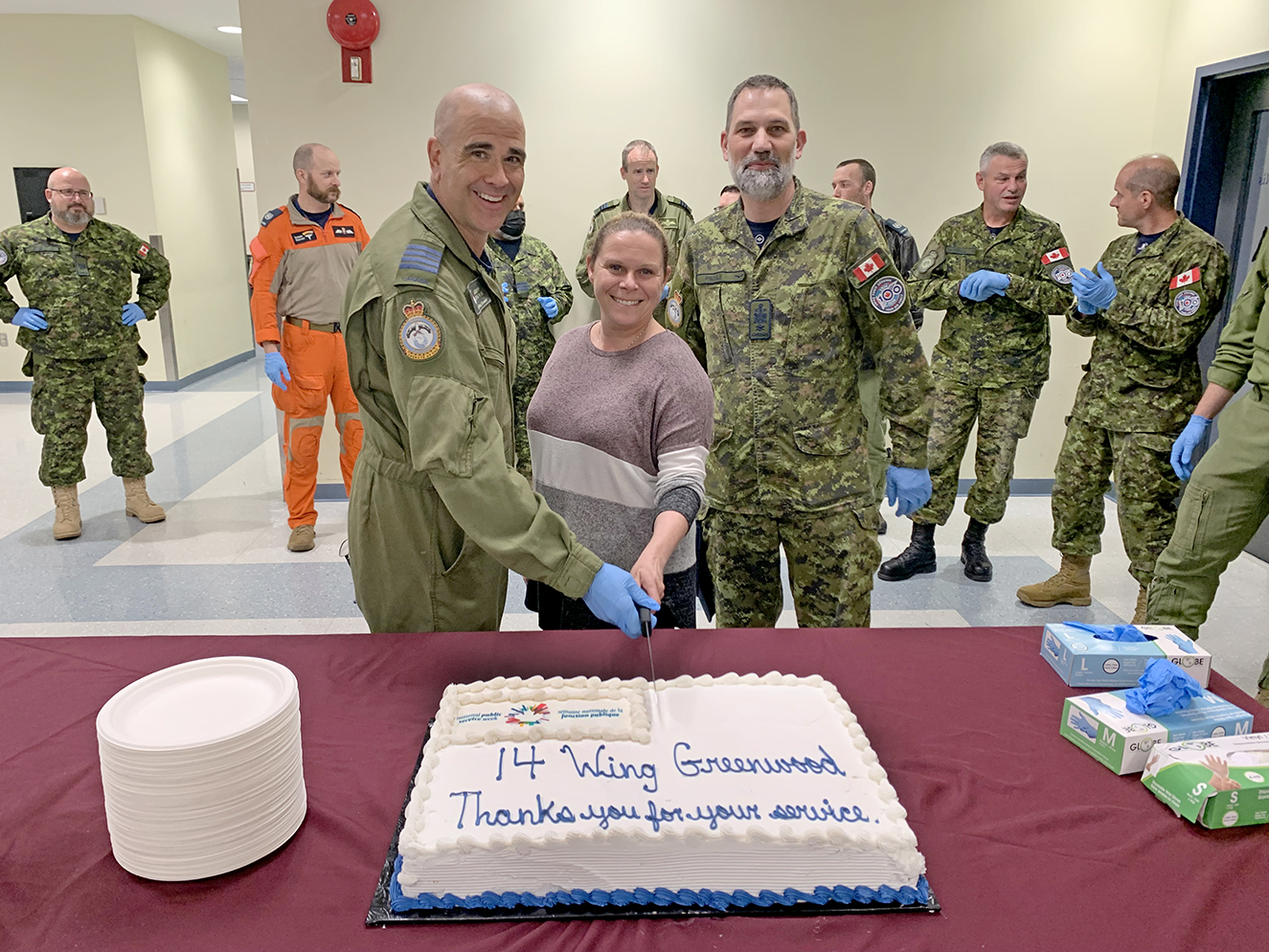 Taking a break to say thanks