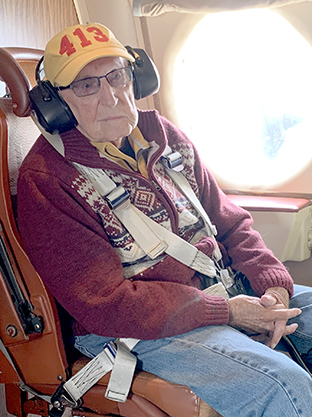 ‘VIP’ takes advantage of family flights to add Aurora to his flying list