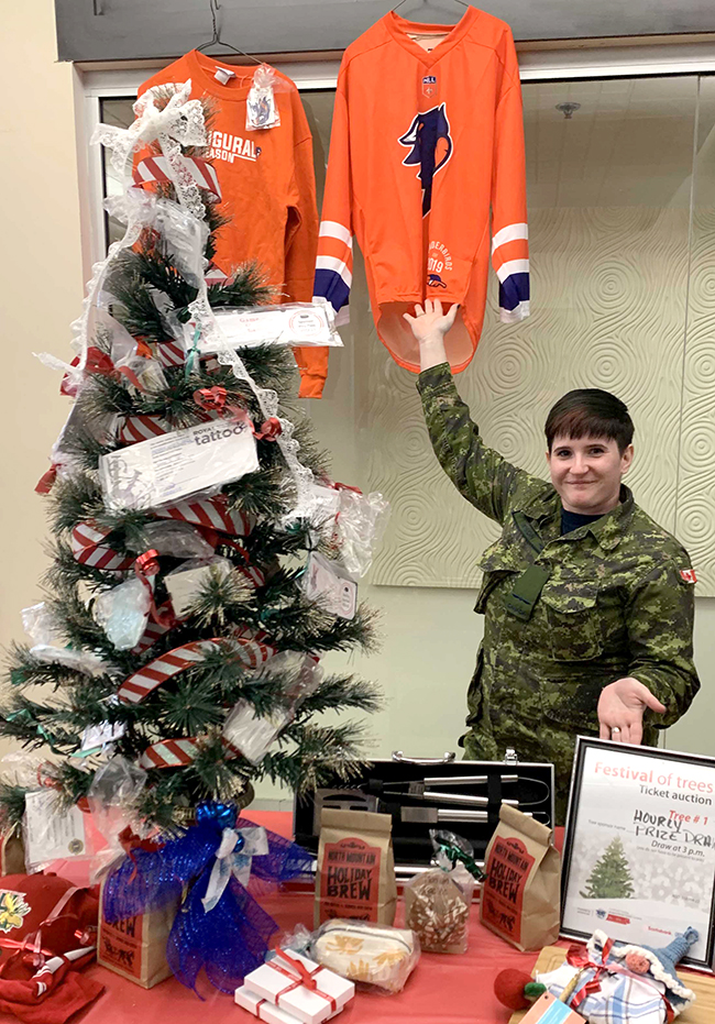 14 Wing, community decks the mall with Festival of Trees December 9