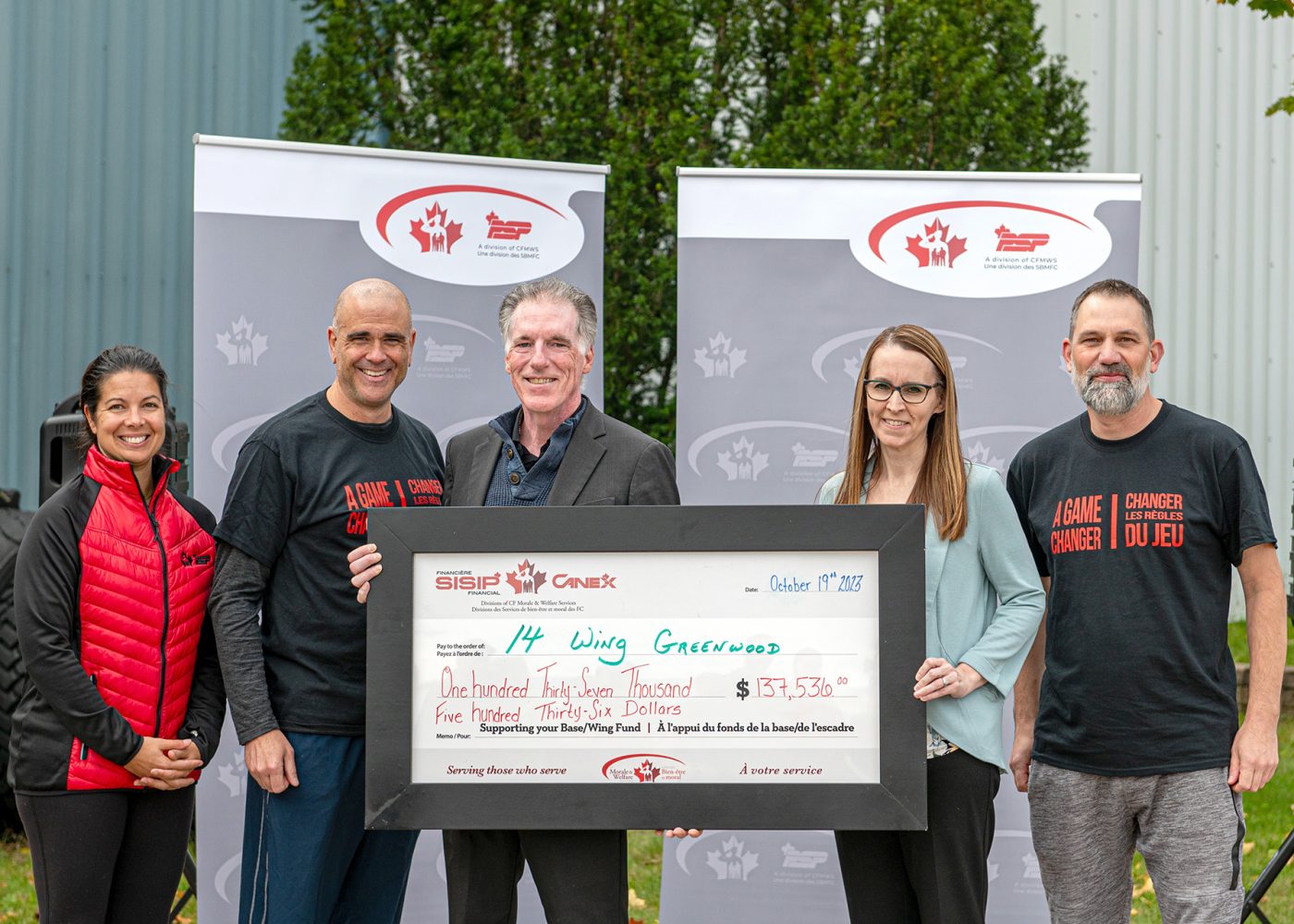 Wing Fund win on CAF Sports Day