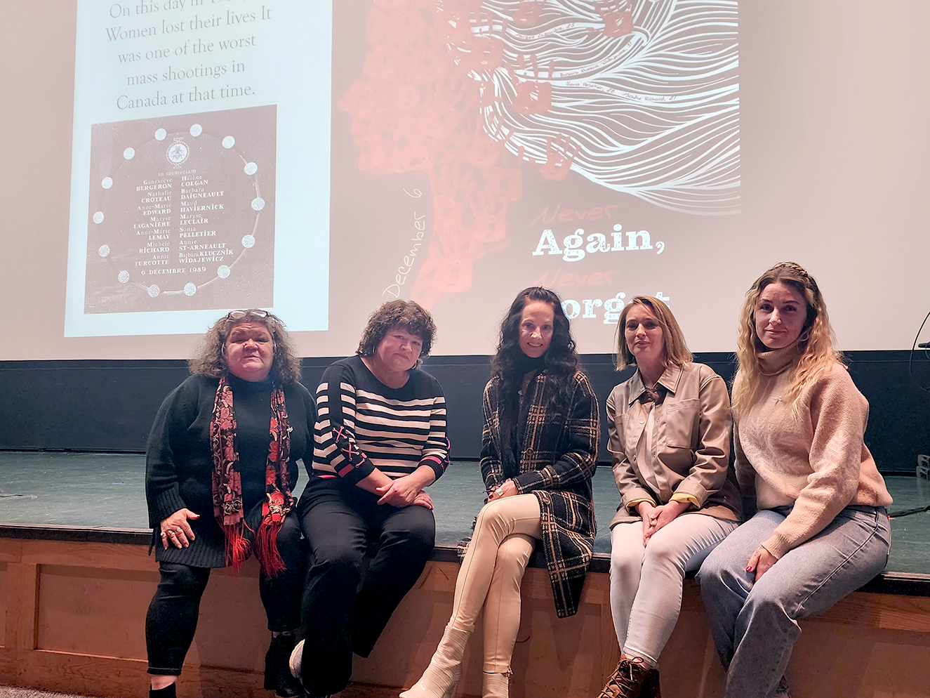 December 6 vigil shares powerful stories, shared experiences