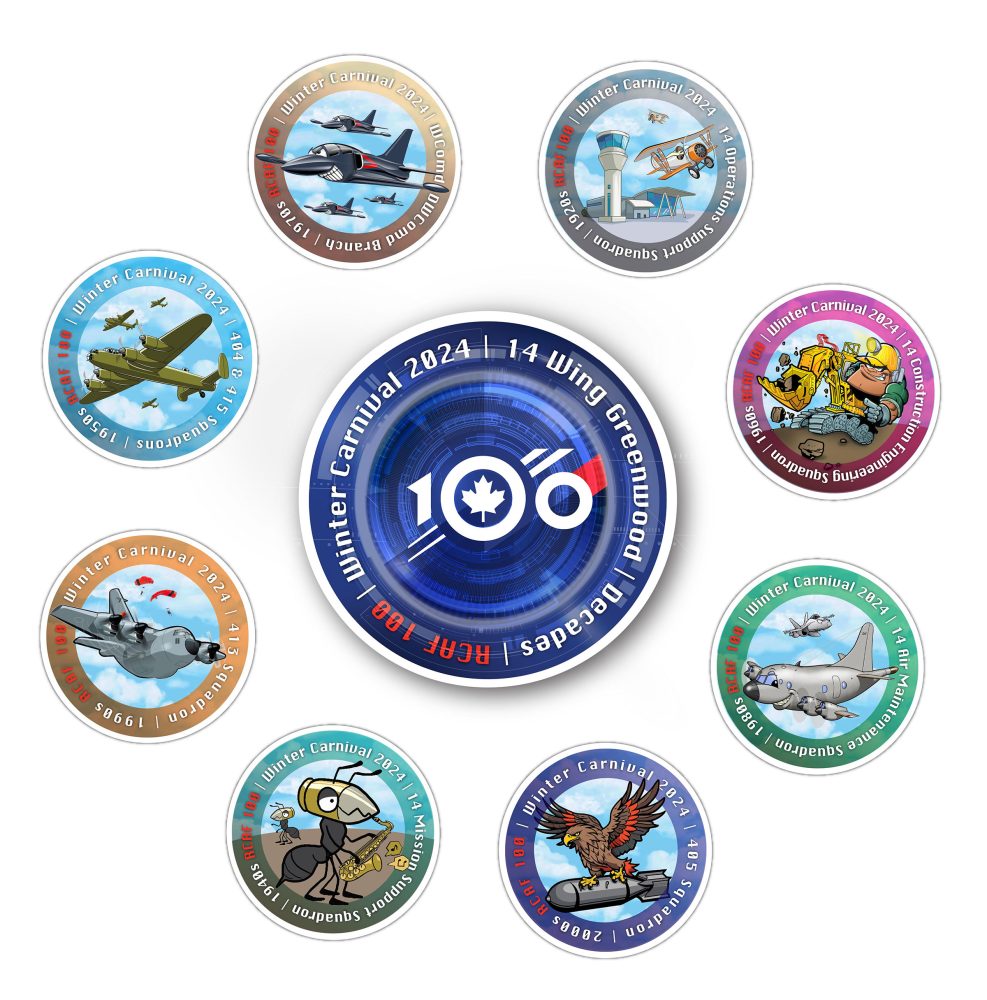 Wing Winter Carnival ties in RCAF100 challenge, FUN!