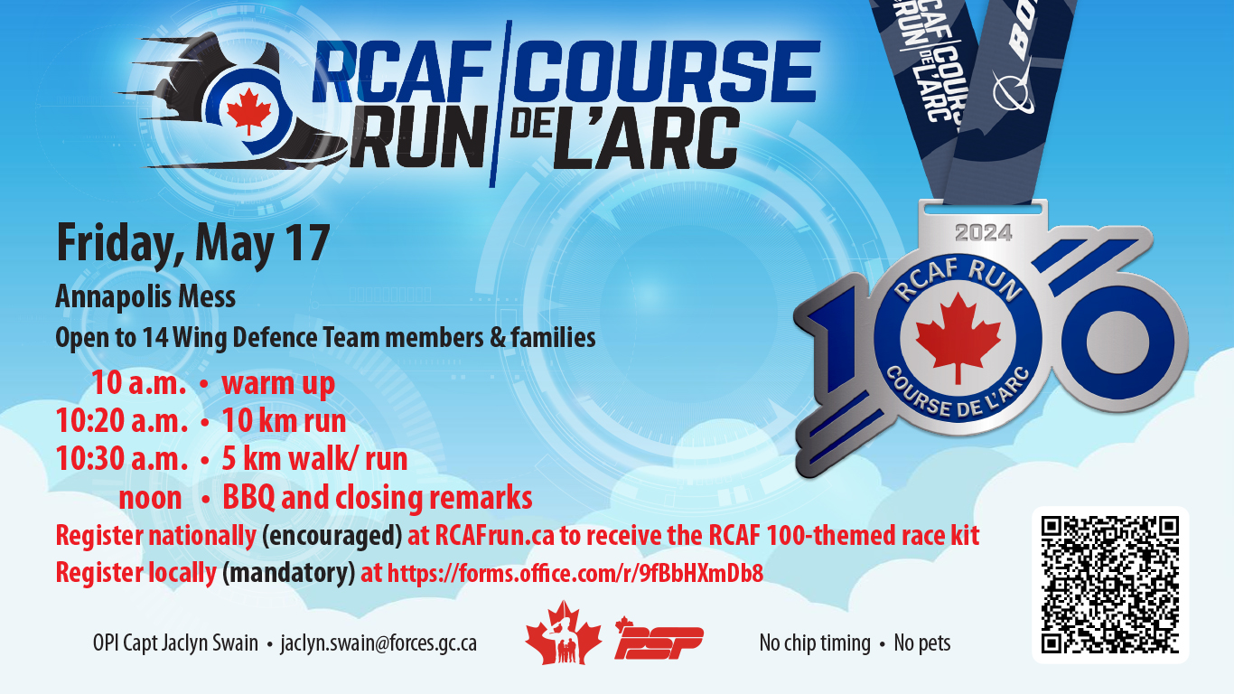 Greenwood – ready to RCAF Run?