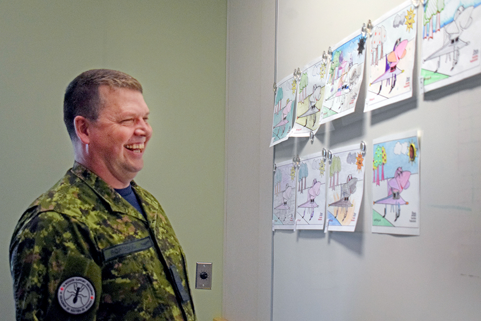 Joint orderly room open for full-wing business - The Aurora News