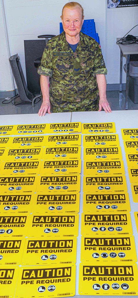 Sign safety a full-squadron effort