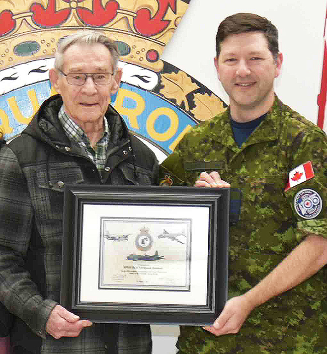 Birthday milestone opportunity to return to 405 Squadron