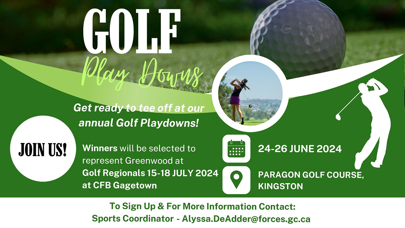 Wing golf play-downs set for June 24-26