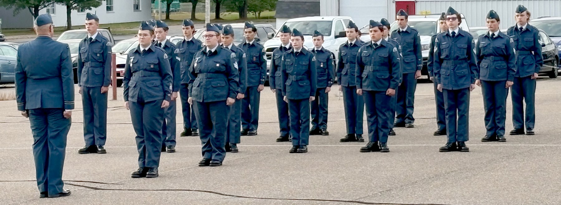 507 Cadets’ team strength recognized at change of command