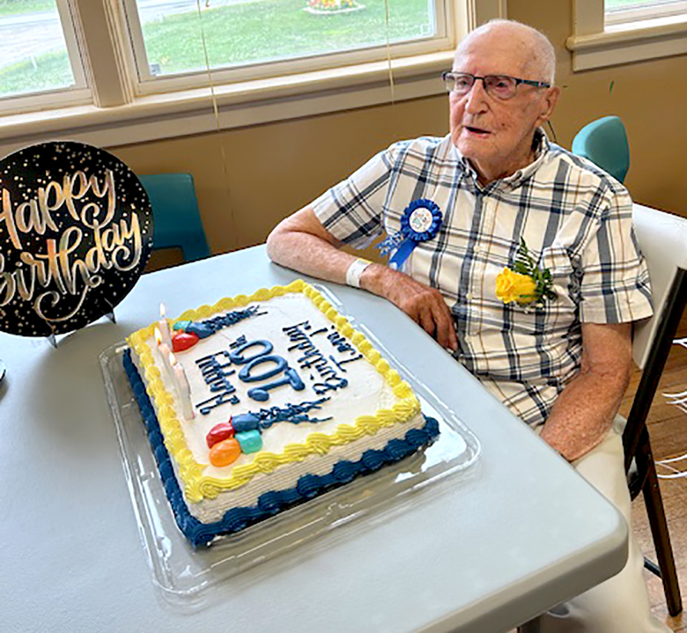 Celebrating the big 1-0-0