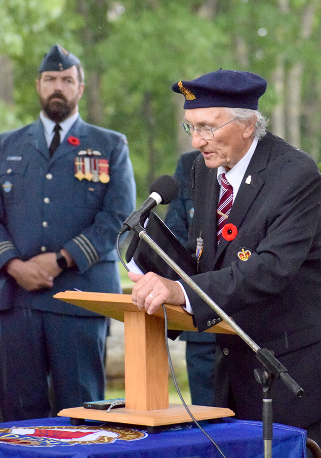Community stands with, remembers, servicemen long lost in protection of free world