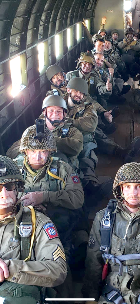 Jumping into DDay event, stepping back in time