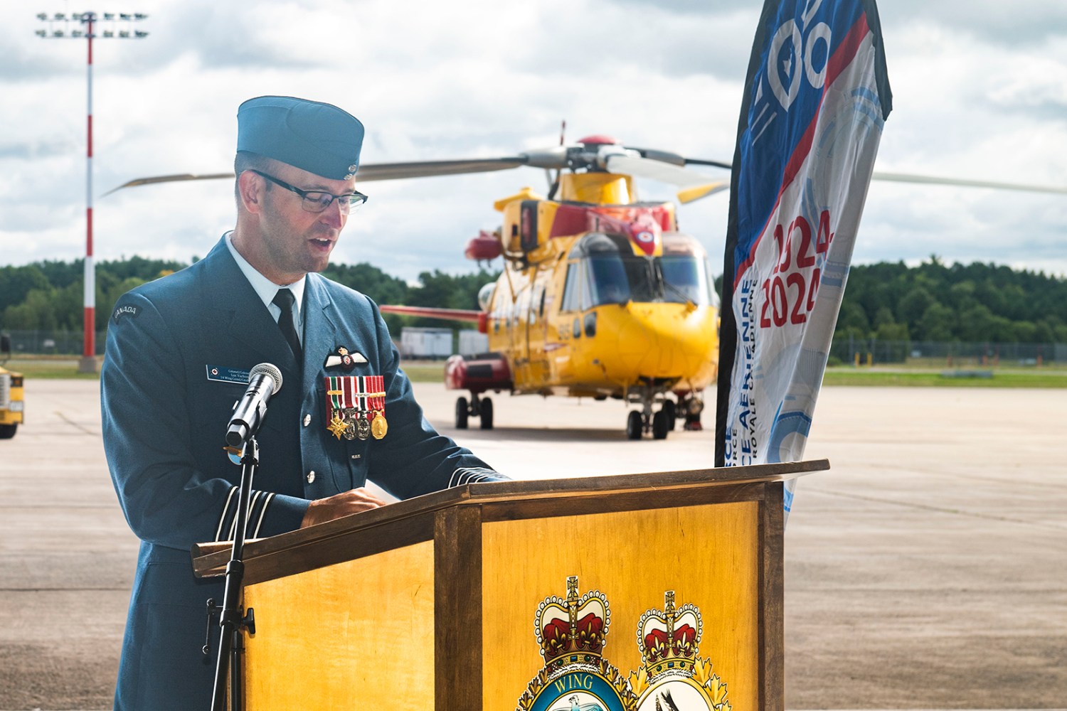 Familiar faces mark Greenwood – home – at change of command