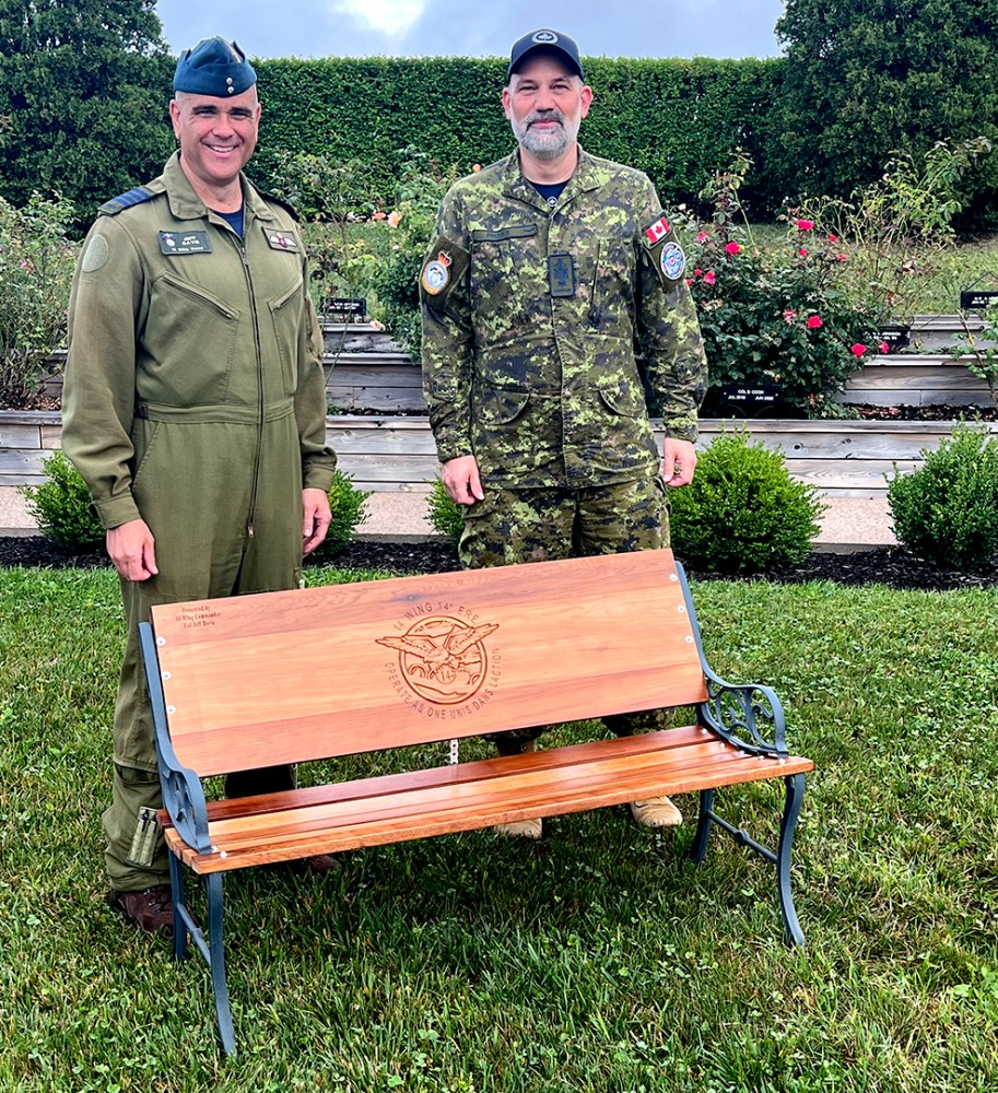 Garden legacy grows: new rose, new resting space