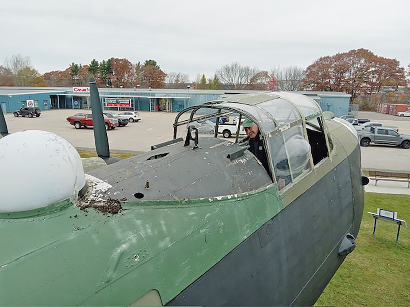Lancaster canopy gets an overhaul