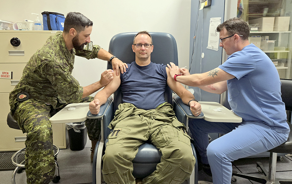 October 17, 24 flu, COVID-19 immunization clinics set for CAF members