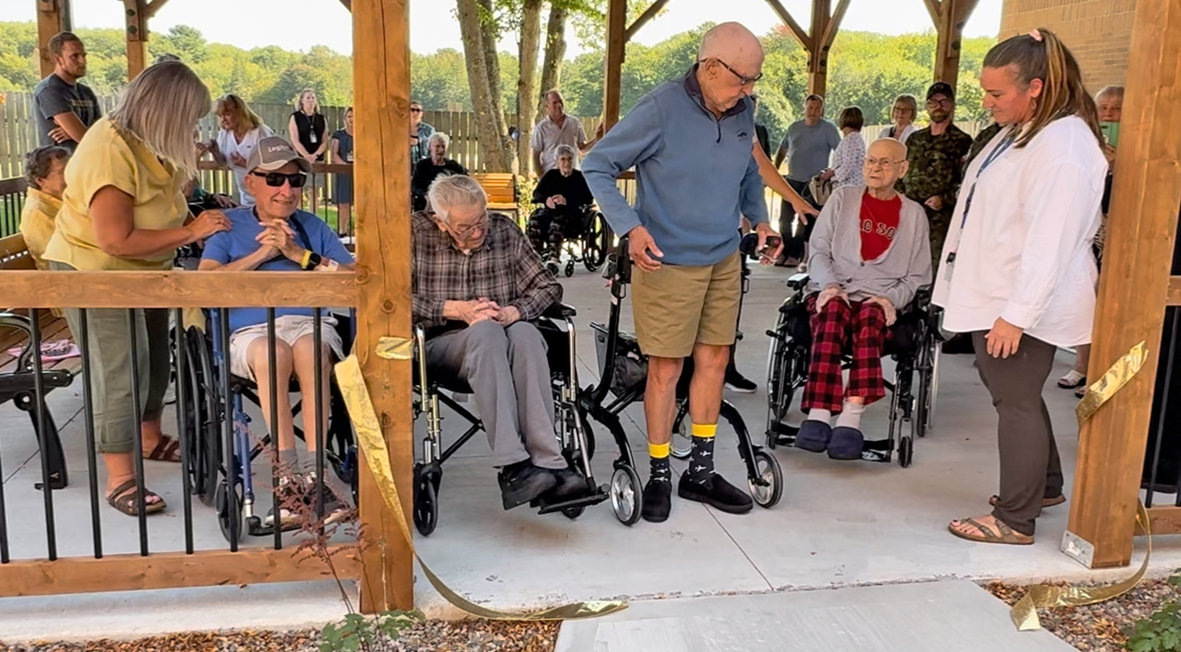 Veterans’ patio project a ‘fresh air’ rejuvenation at Middleton hospital