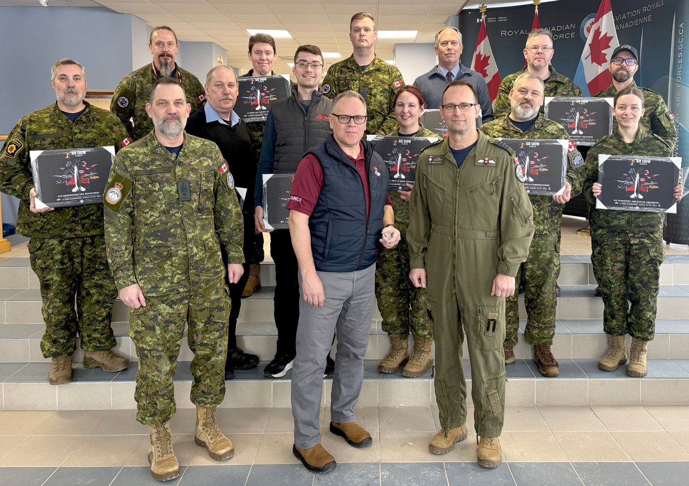 Greenwood ‘stepped up’ for air show