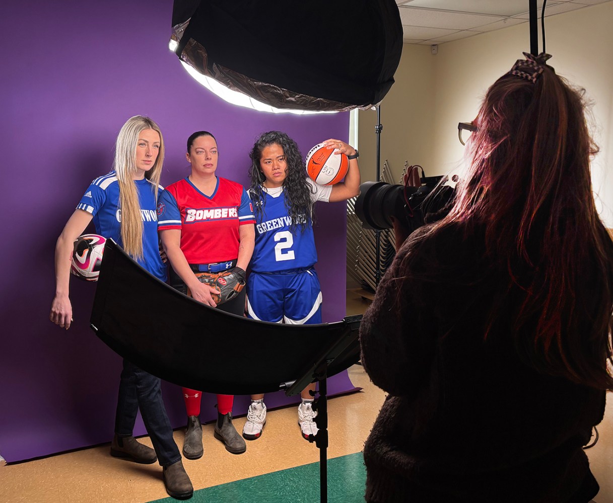 Repping military sports in provincial International Women’s Day project