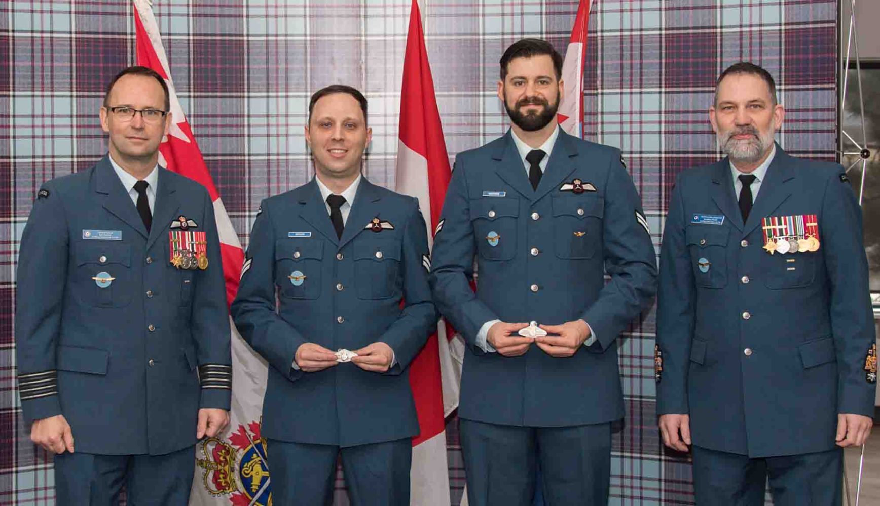 Wings represent training, trust