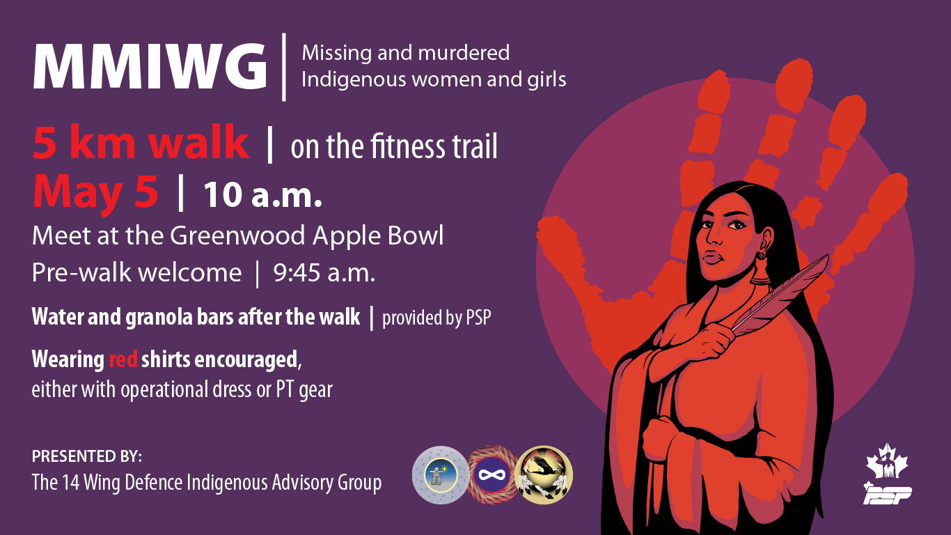 Join missing, murdered Indigenous women and girls recognition walk May 5