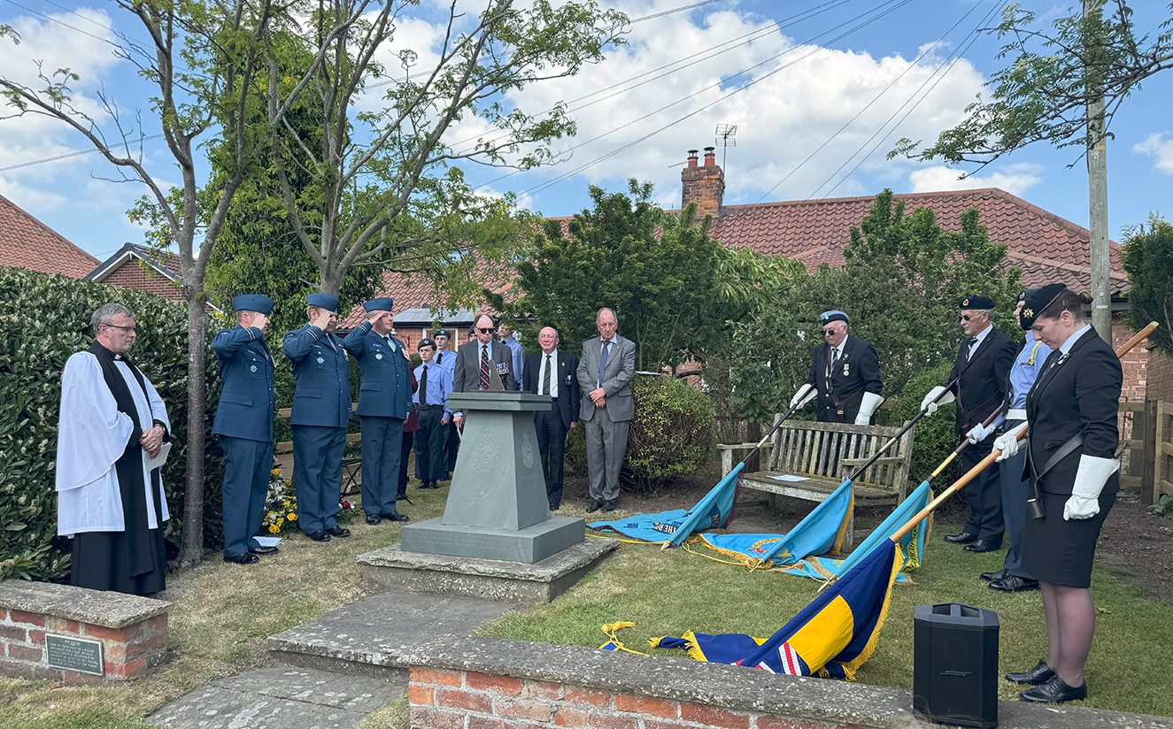 RCAF contingent honours RAF East Moor legacy in Yorkshire