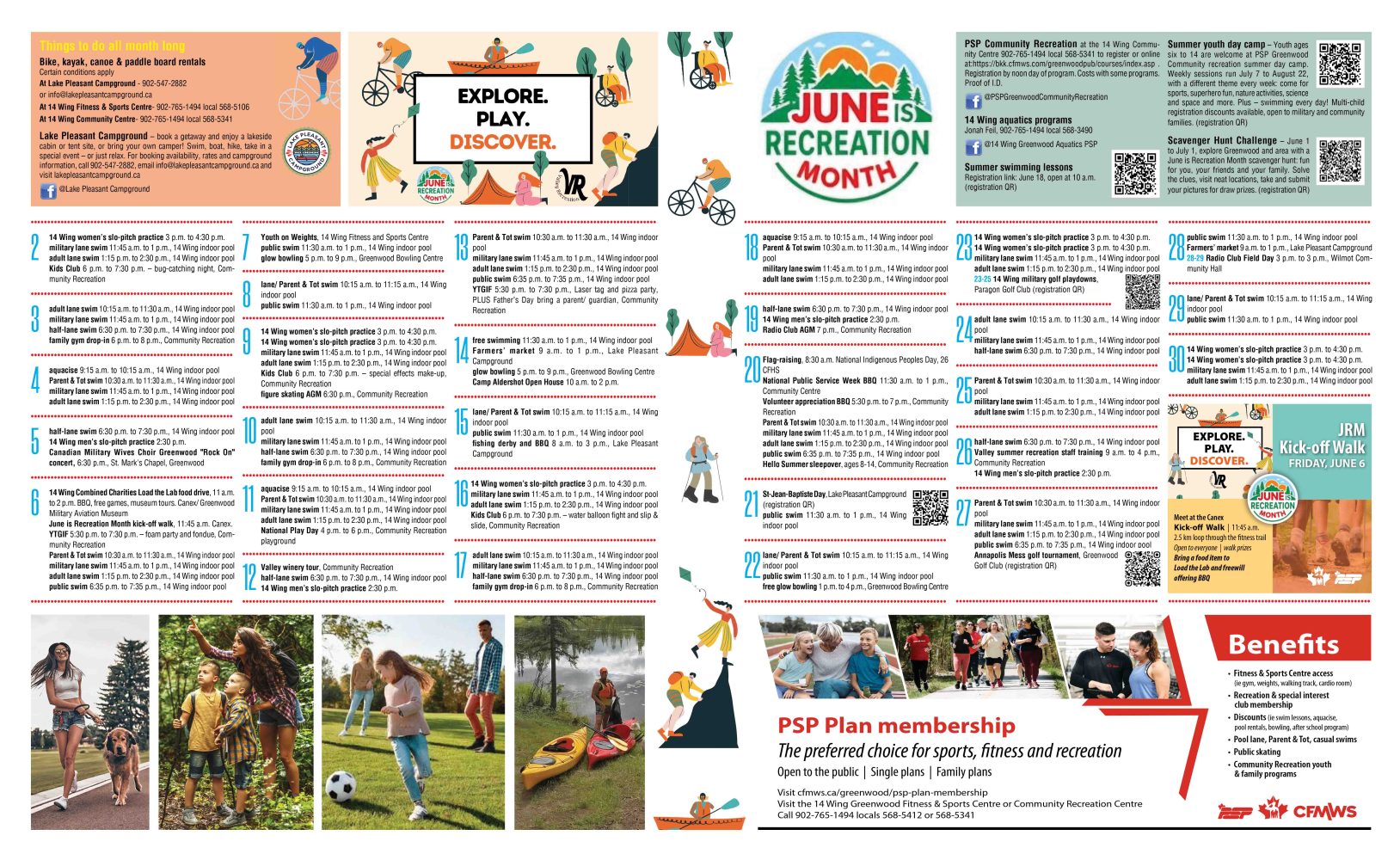 Get set for June rec fun