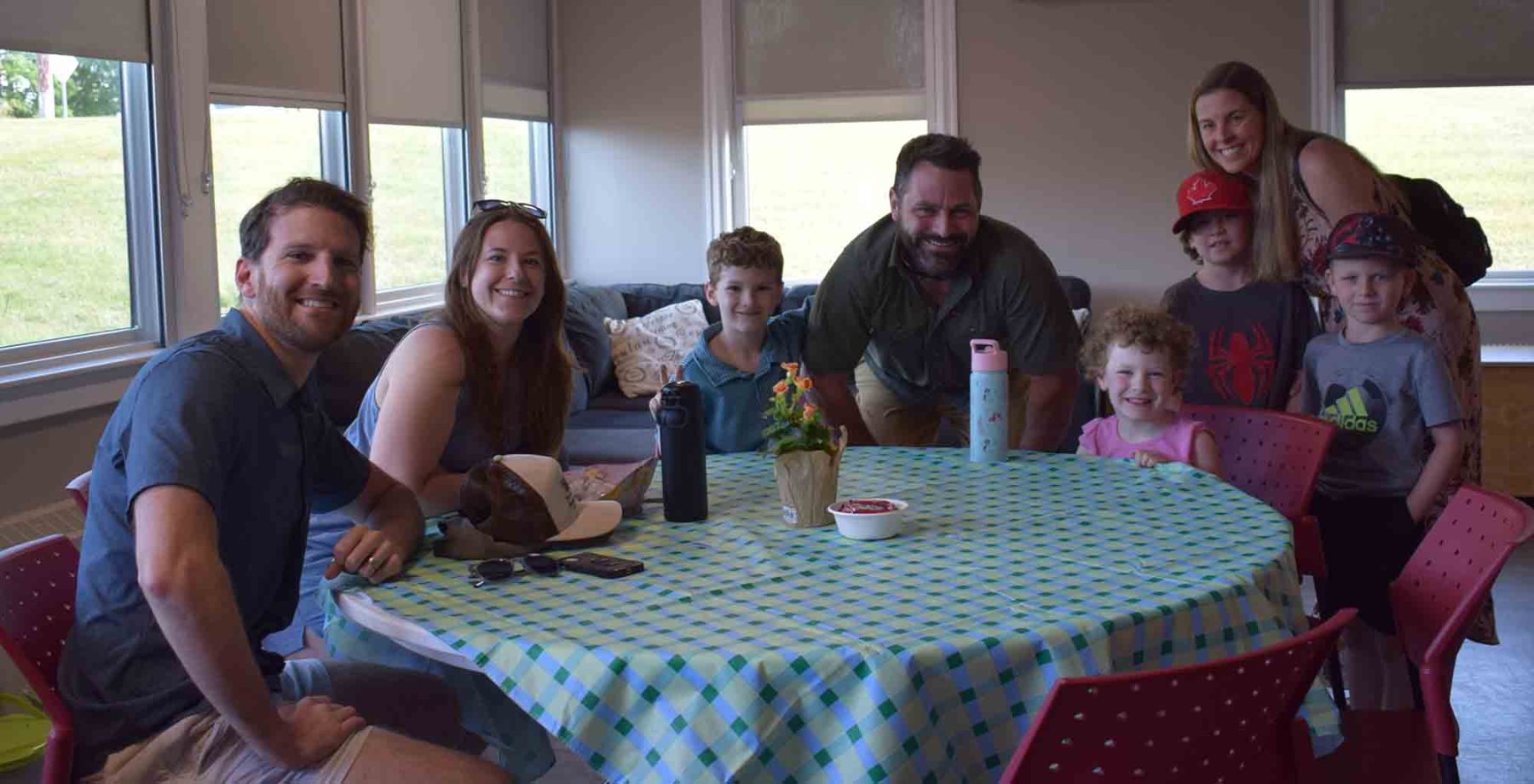 BBQ fun, thanks – and custom sundaes – mark wing volunteer appreciation