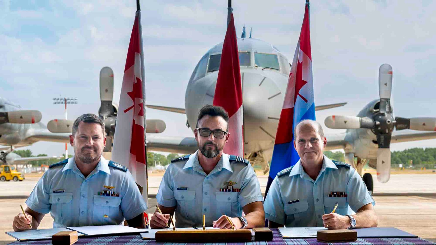 Pathfinders mark 405 Squadron change of appointment