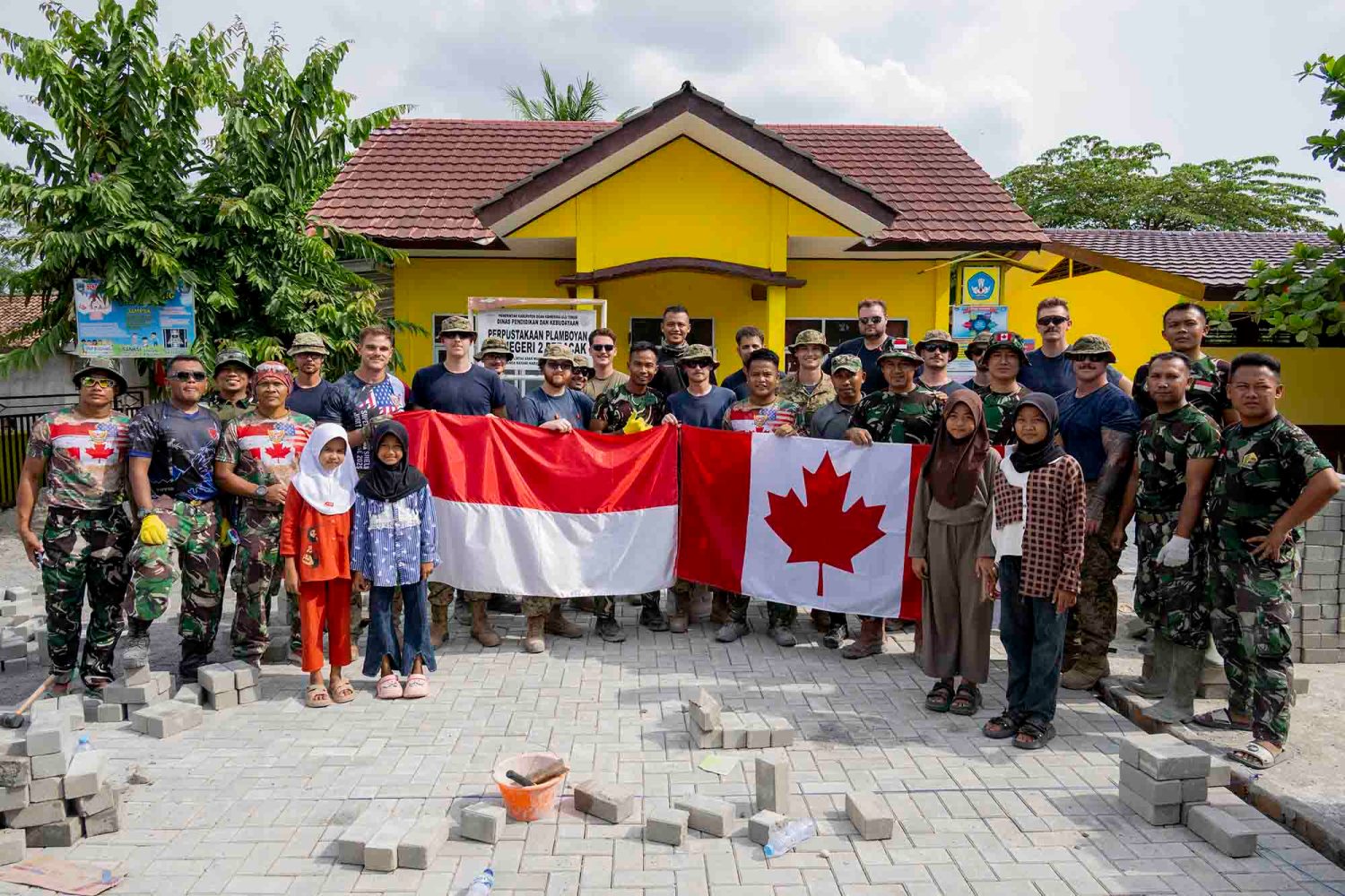 14 MSS supports humanitarian projects in Indonesia