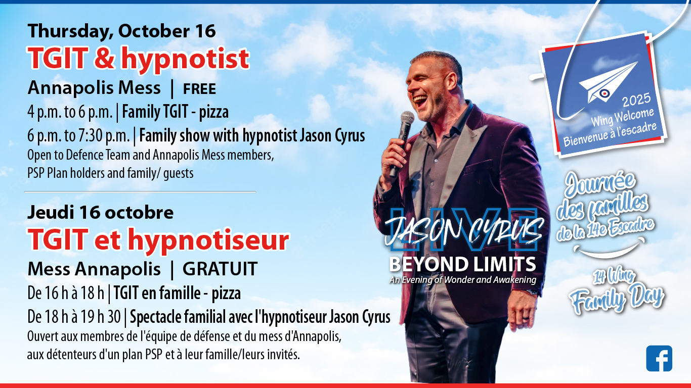 Hypnotist Cyrus highlights family Wing Welcome fun