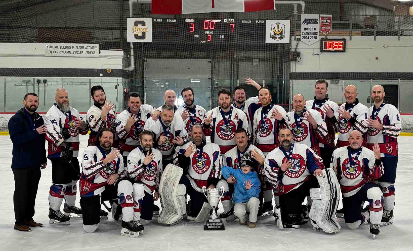 Senior Bombers get the Atlantic four-peat!