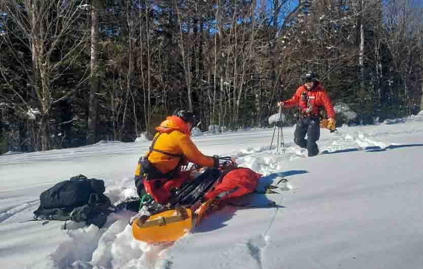 413 crews fine-tune winter rescue skills