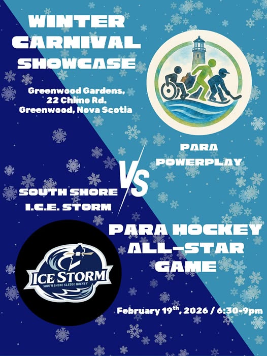 Sledge hockey all-star action in Greenwood February 19