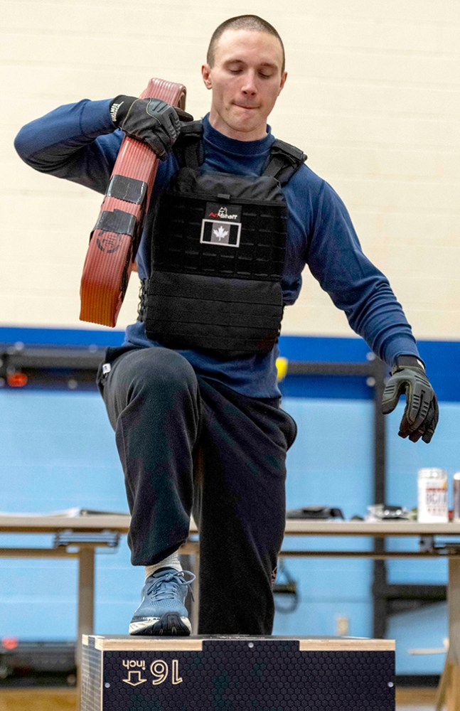 CAF firefighters check skills in tactical challenge