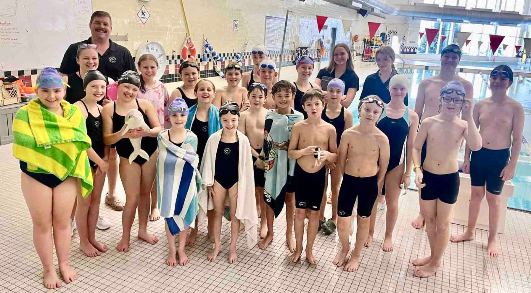 Greenwood Dolphins celebrate season of growth, records