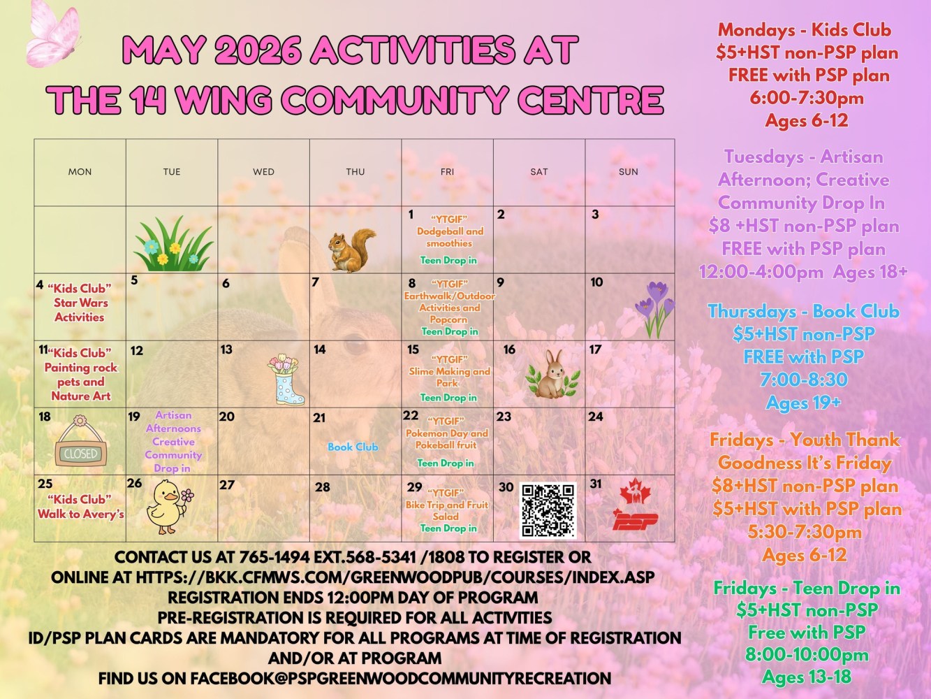 Recreation programs offer something for all ages, interests