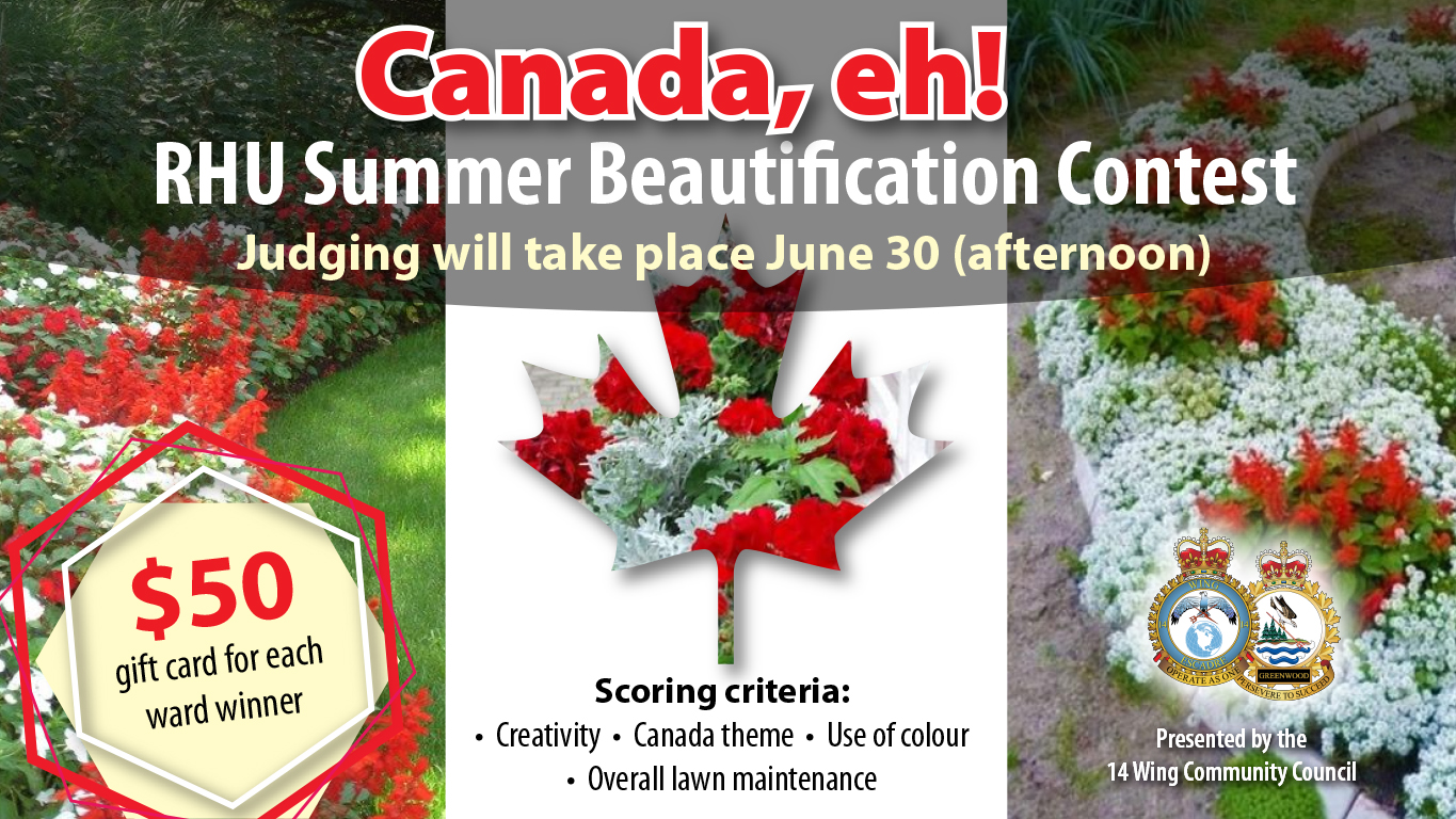 RHU summer beautification contest judging June 30