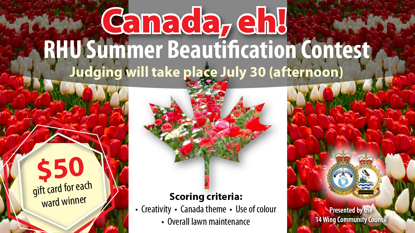 RHU summer beautification contest judging July 30