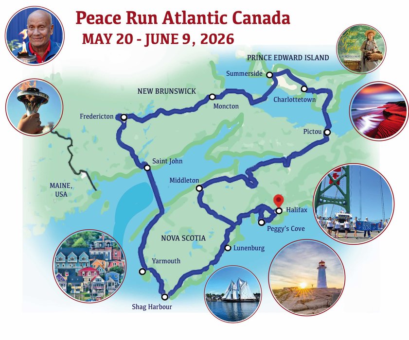 International peace run comes to Kingston June 6