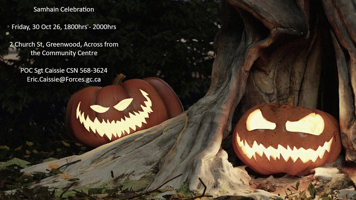 Celebrate October 30 – Samhain (Halloween) at October 30 event