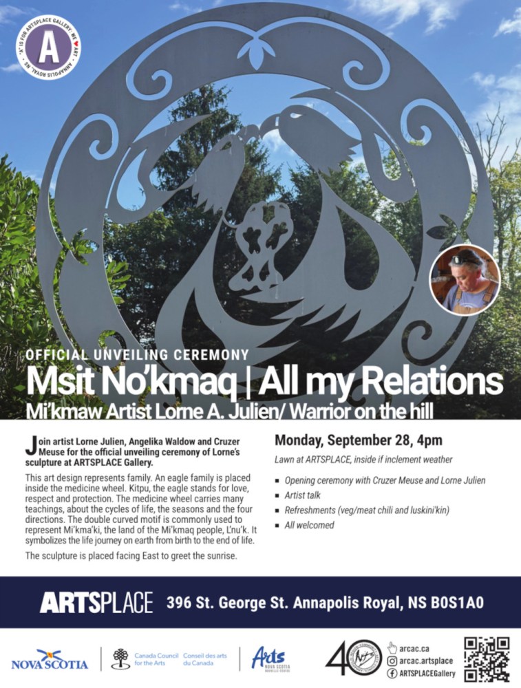 Lorne Julien’s Msit No’kmaq (All My Relations) to be Unveiled at ARTSPLACE