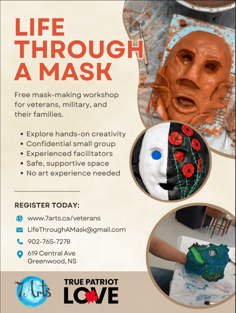 Mask-making workshops a supportive, creative space